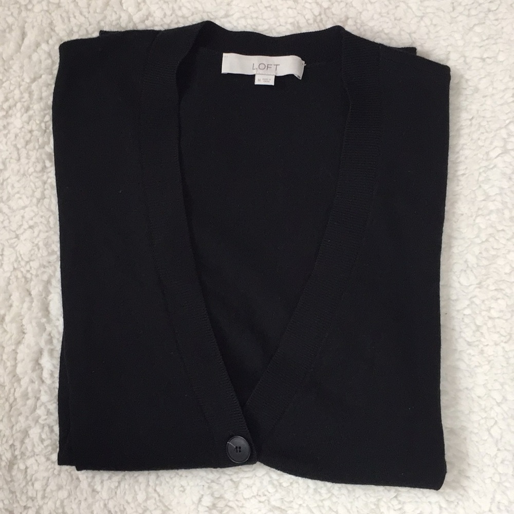 Loft Boyfriend Cardigan, Size Medium